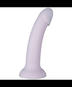 baseks Playful Purple Mix Silikondildo 18 cm - Blandade färger