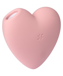 Satisfyer Cutie Heart Lufttrycksvibrator - Ljusrosa