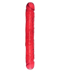 12 Inch Jr. Double Dong Red