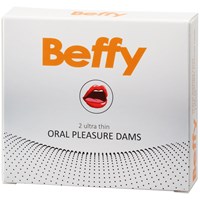 Beffy Oral Dams Slicklappar - White