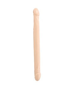 Doc Johnson Double Header Dong Smooth 45 cm - Nude