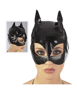 Lack Katt Mask - Black - One Size