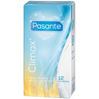 Pasante Climax Warming &amp;amp; Cooling Kondomer 12-pack - Klar