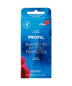 RFSU Profil Kondomer 10 pack - Klar