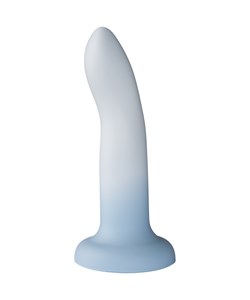 Sinful Gradient Ljusblå Dildo 18 cm   - Blå