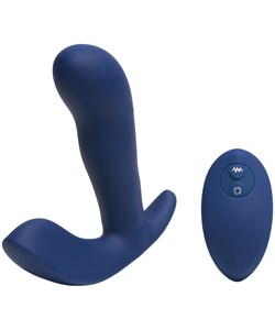Sinful Rimming Uppladdningsbar Prostatavibrator - Blå