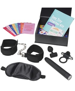 Sinful Sex Toy Starter Kit Box - Black