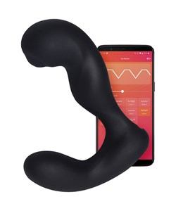 Svakom Iker App-kontrollerad prostata- och perineumvibrator - Svart