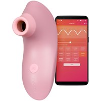Svakom Pulse Lite Neo Appstyrd Lufttrycksvibrator - Pink