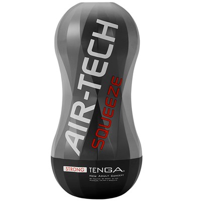 TENGA Air-Tech Squeeze Strong Masturbator - Svart