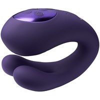 Vive Yoko Triple Action Vibrator med Clitoral Pulse Wave - Purple