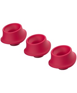 Womanizer sughuvuden 3-pack Large - Red
