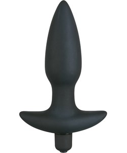 Black Velvets: Vibrating Plug, medium