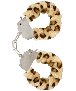 Toy Joy: Furry Fun Cuffs Plush, leopard
