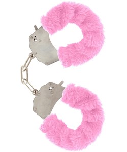Toy Joy: Furry Fun Cuffs Plush, rosa