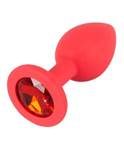 You2Toys: Colorful Joy, Jewel Plug, röd, small