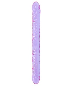Crystal Jellies 18 &quot;  Double Dong - Lila