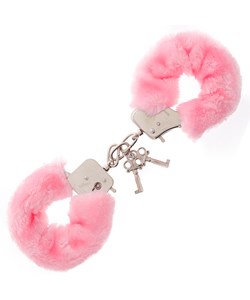 Furry Love Cuffs - Rosa