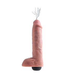 King Cock Squirting Cock With Balls 11Inch